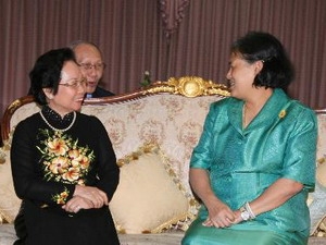 ภารกิจของรองประธานประเทศ Nguyễn Thị Doan ในไทย